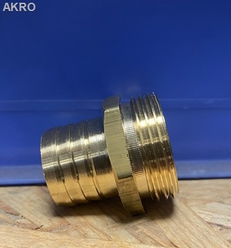 MOSIĘŻNA złączka końcówka na wąż gwint zewnętrzny 1x25mm